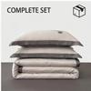 Summer Air Conditioning Quilt with Cool Feeling Ice Silk Summer Set - Machine Washable