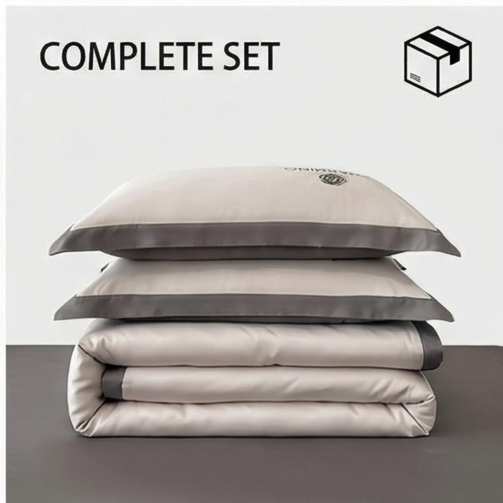 Summer Air Conditioning Quilt with Cool Feeling Ice Silk Summer Set - Machine Washable