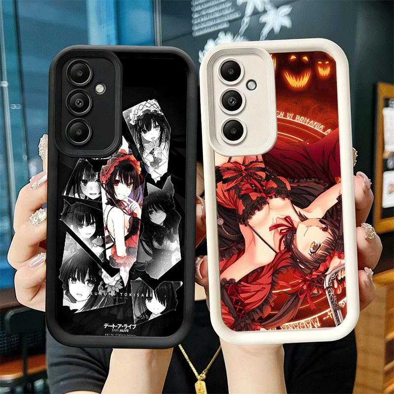 Phone Case for Samsung Galaxy A17 A16 A15 A14 A13 Date A Live Tokisaki Kurumi A56 A36 A26 A55 A35 A25 A54 A34 A24 A53 A33 A23 A0