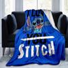 1pc,"I Love You Stitch" Cute Cartoon Character Throw Blanket for Home Decor, Couch Cover, Outdoor Use, Travel , Office Nap, Gift Idea