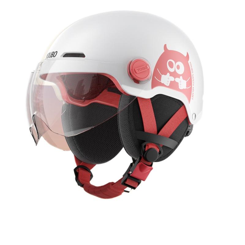 Electric Car Helmet Couple Four Seasons Universal Battery Motorcycle Men's Half Helmet Helmet