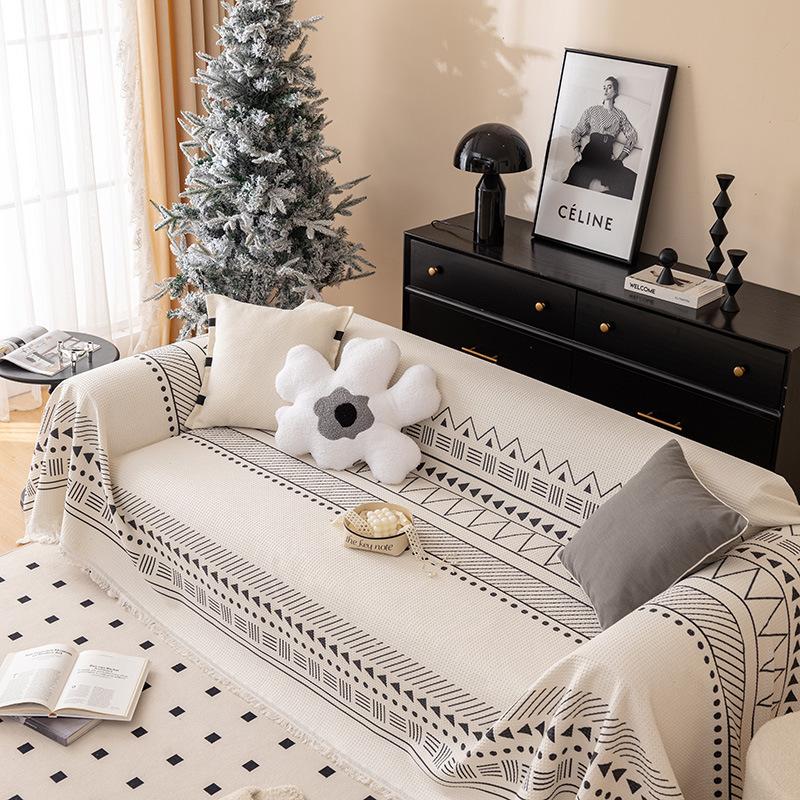 Printed Sofa Towel Anti-Scratching Sofa Cover Cloth Four Seasons Universal Full-Cover Sofa Cushion Full All Wrapped Cover Cover