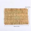 Rabbit Grass Chew Mat Small Animals Hamster Guinea Pig Cage Edible Rabbit Mats for Cages Bird Nests Bunny House Pad for Rabbits