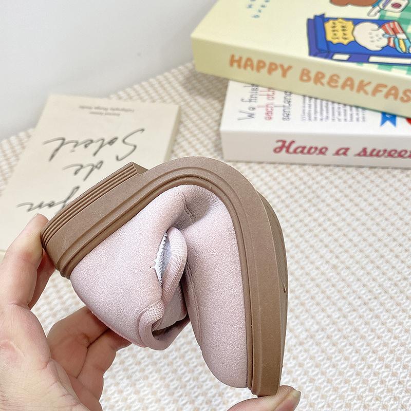Children's Little Leather Shoes New Girl's Shoes, Little Girl Princess Shoes, Baby Single Shoes, Soft Soled Bean Shoes
