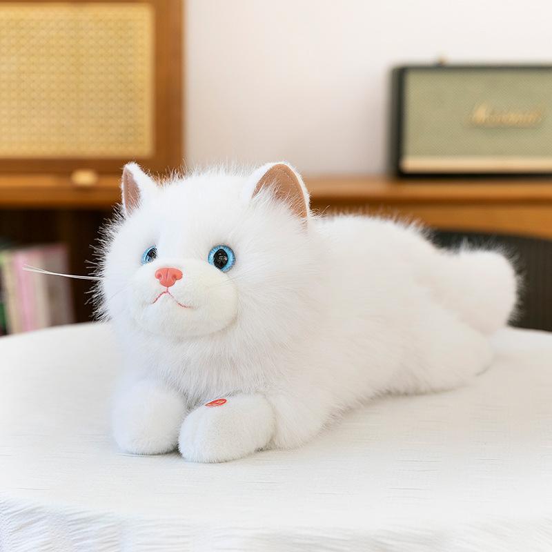 Simulation Voice Puppet Cat Doll Cute Plush Toy Doll Girl Children's Playground Kitten Soothing Gift