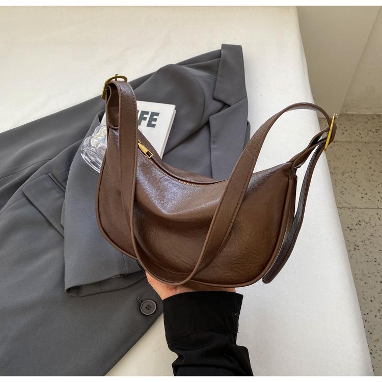 2023 Trendy Retro Women's Handbags: Versatile Crossbody, Shoulder, and Underarm Dumpling Bag