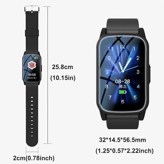 Smartwatch Personal Mayores Con Detección De Alerta De Caída Y Seguimiento De Ubicación Por GPS SOS Botón De Alarma De Emergencia Videollamada