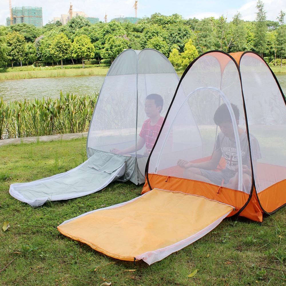 Outdoor Mosquito Net Meditation Camping Tent Single Sit in Free standing Shelter Cabana Quick Folding Camping Tent