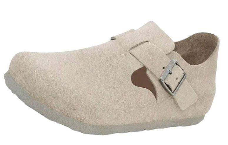 Birkenstock Casual Shoes Unisex Beige 1027496 37