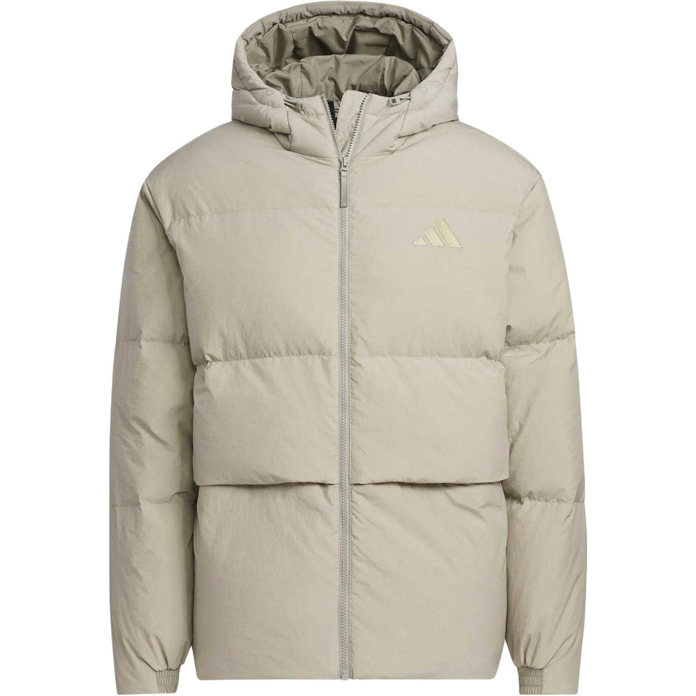 adidas Basic Down Jacket Asia Sizing Beige Men s JM4625 M