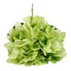 Artificial Flower Vintage Realistic Long Stem Green Large Leaves Hydrangea Fake Plant