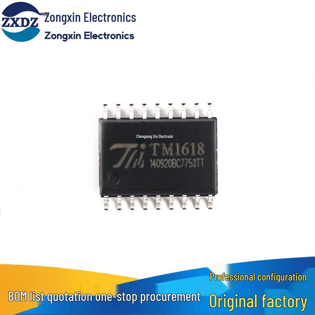 

Genuine TM1618 SOP-18 LED Display Driver Chip