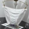 European & American Milk Silk Plus Size Women's Low-Waist High-Cut Panties