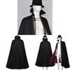 Vampire Baron Cloak Costume For Halloween Cosplay With Polyester Fabric For Stage Performances