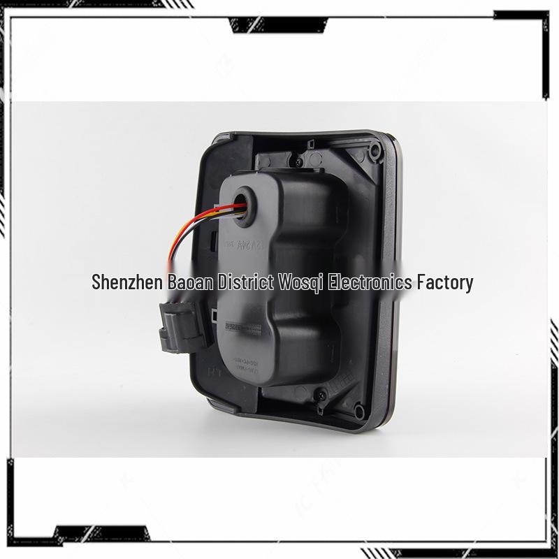 Smoked Style LED Taillight Assembly for Wrangler: Modified Rearview & Turn Signal Light
