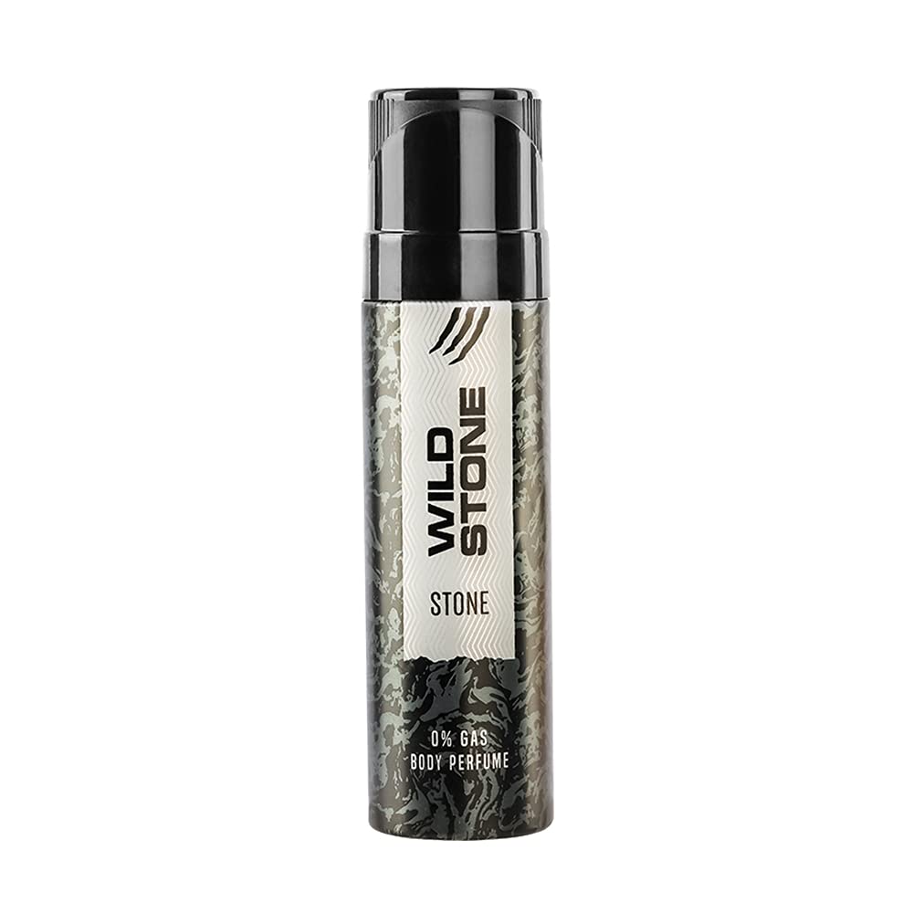 

Wild Stone Stone No Gas Body Perfume Spray For Men 120ml Long Lasting Fresh Scent For Daily Use And Active Lifestyle