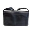 Givenchy Logo Vintage Leather Shoulder Bag Black Leather Used