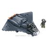 159Pcs Air Force The Sixth Generation Stealth Fighter Jet Model Construction Blocks Sets Diy Educational Toy Sets For Kids