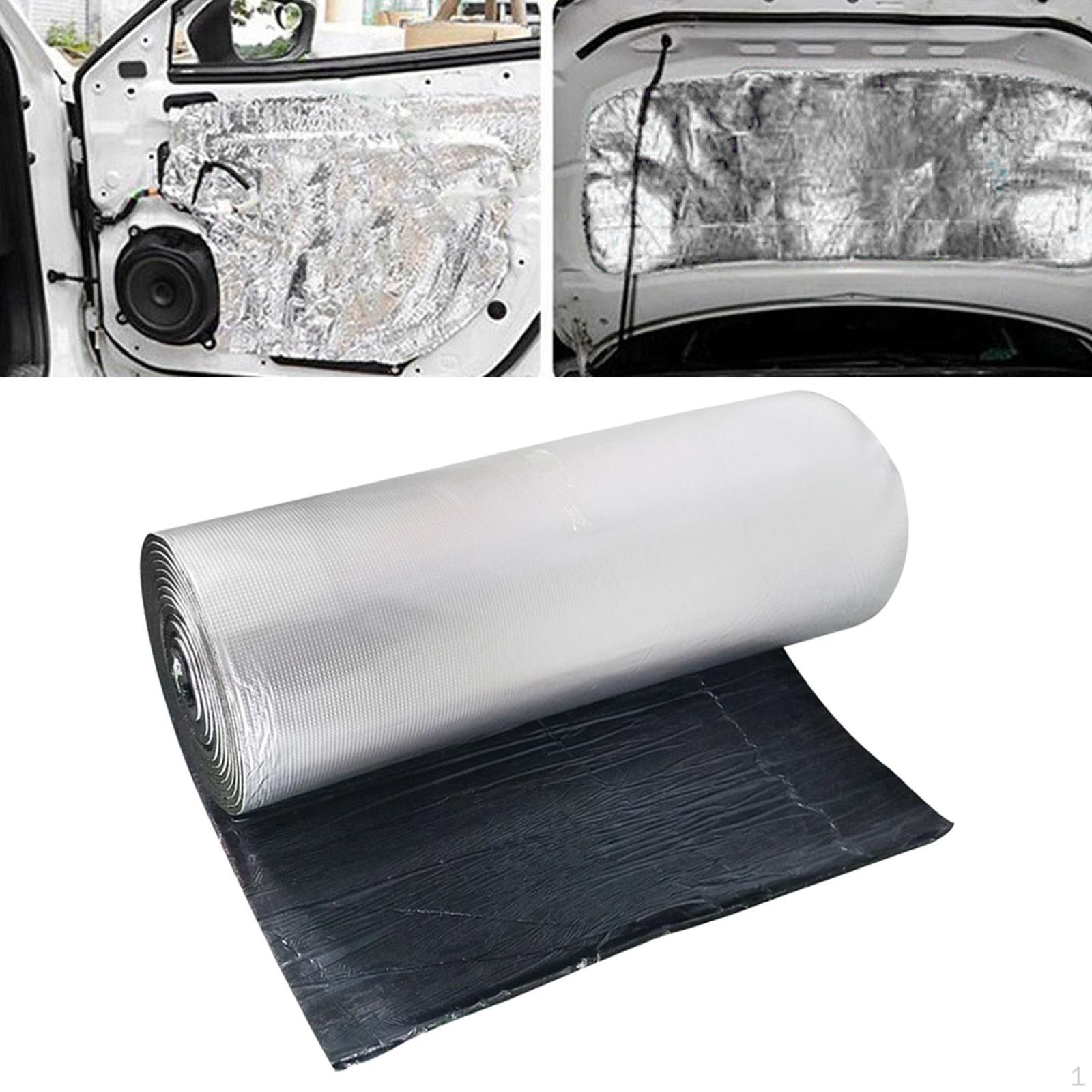 

Car Heat Sound Deadening Mat Barrier Easy to Install Versatile Deadener Material for RV 5mm Thickness