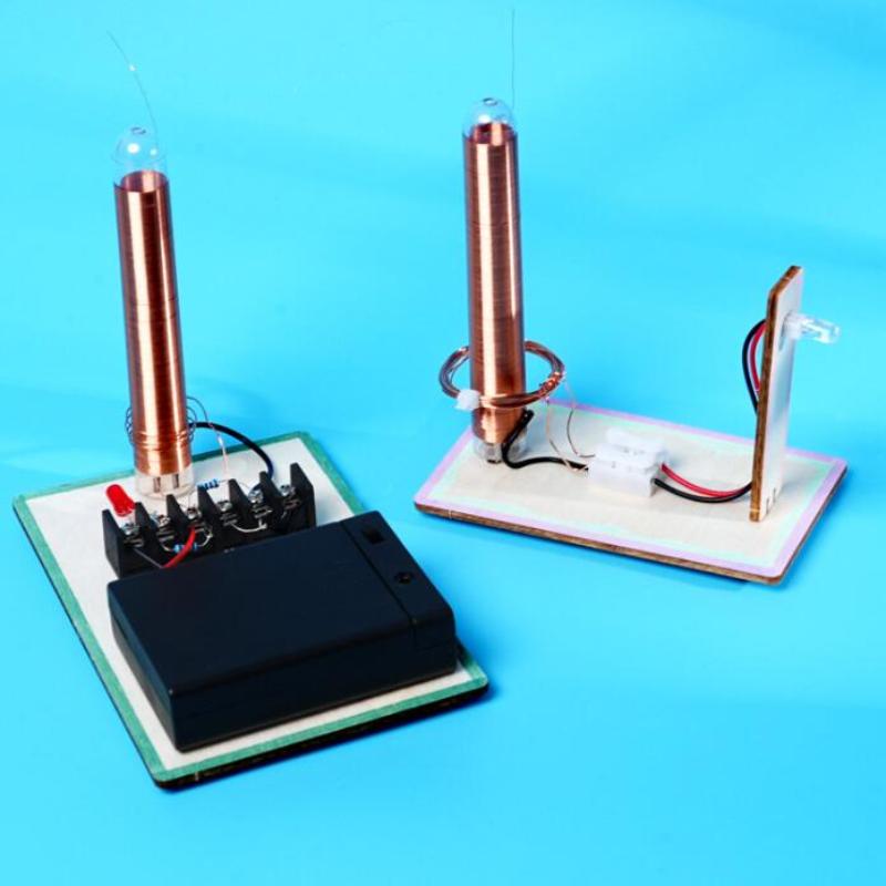 סט אחד של רכיבי העברת כוח אלחוטית DIY צעצועי מדע וחינוך דגמי ניסוי מדע וחינוך לילדים