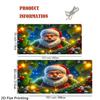 2D Flat 1pc -Christmas Banner Oversized Wall Decor Holiday Outdoor/Indoor Holiday Decor For Yard Garden Home Outdoor Decor