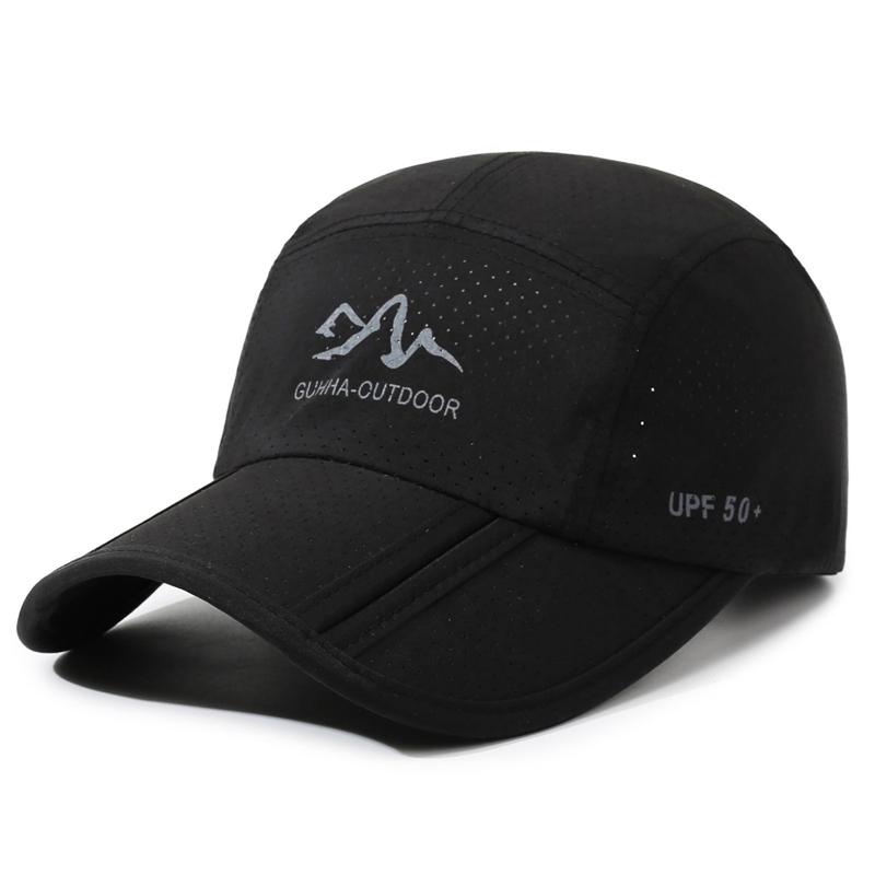 Summer Outdoor Sun Protection Quick-Drying Baseball Cap Men Breathable Sun Hat Fishing Cap