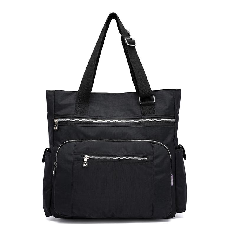 Borsa Tote da Donna di Grande Capacità – Elegante Borsa a Spalla Multicolore con Tasche Multiple – Perfetta per Lavoro, Scuola e Uso Quotidiano