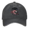 Hellbender Club Amphibian Design Baseball Cap Unique Hats Luxury Woman Cap Sun Hat Christmas Hat For Men Women's