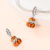 New In Harvest Season Pumpkin Charms Beads Fits Original Bracelet Copper Women Necklace Diy Charms Fine Jewelry Gifts