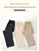 Summer Loose Elastic Waist Straight-Leg Pants for Middle-Aged & Elderly Women - Breathable, Comfortable Casual Wear