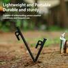 5Pcs 20/30/40CM 9MM Tent Stake Heavy Duty Multi-functional Outdoor Garden Yard Camping Tarp Canopy Windproof Ground Spike Metal Tent Peg