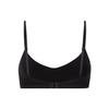 Calvin Klein Mild Jacquard Light Sports Soft Padded Wireless Bra Women Bras Space-Black QF7398AD-UB1