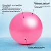 Kadın Spor Salonu Yoga Fitness Topu Kalınlaştırılmış Tip Patlamaya Dayanıklı Çap 25 cm Pilates Egzersizi Mini Top Bacak ve Kalça Şekillendirme