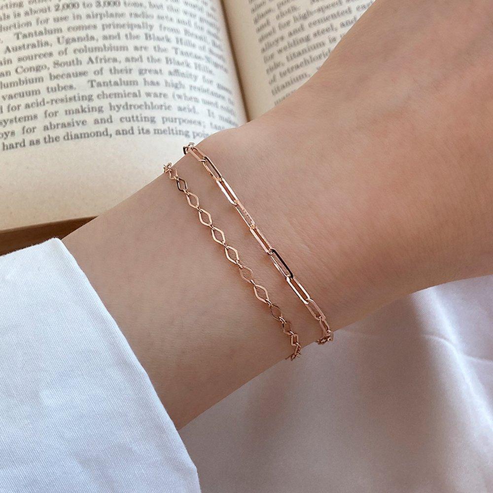 14K Sugar Chain Bracelet