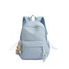 Schoolbag School Bag Junior High School Girl High School Student Niche Plaid Backpack Women 1011 New College Student Computer Bag Backpack
