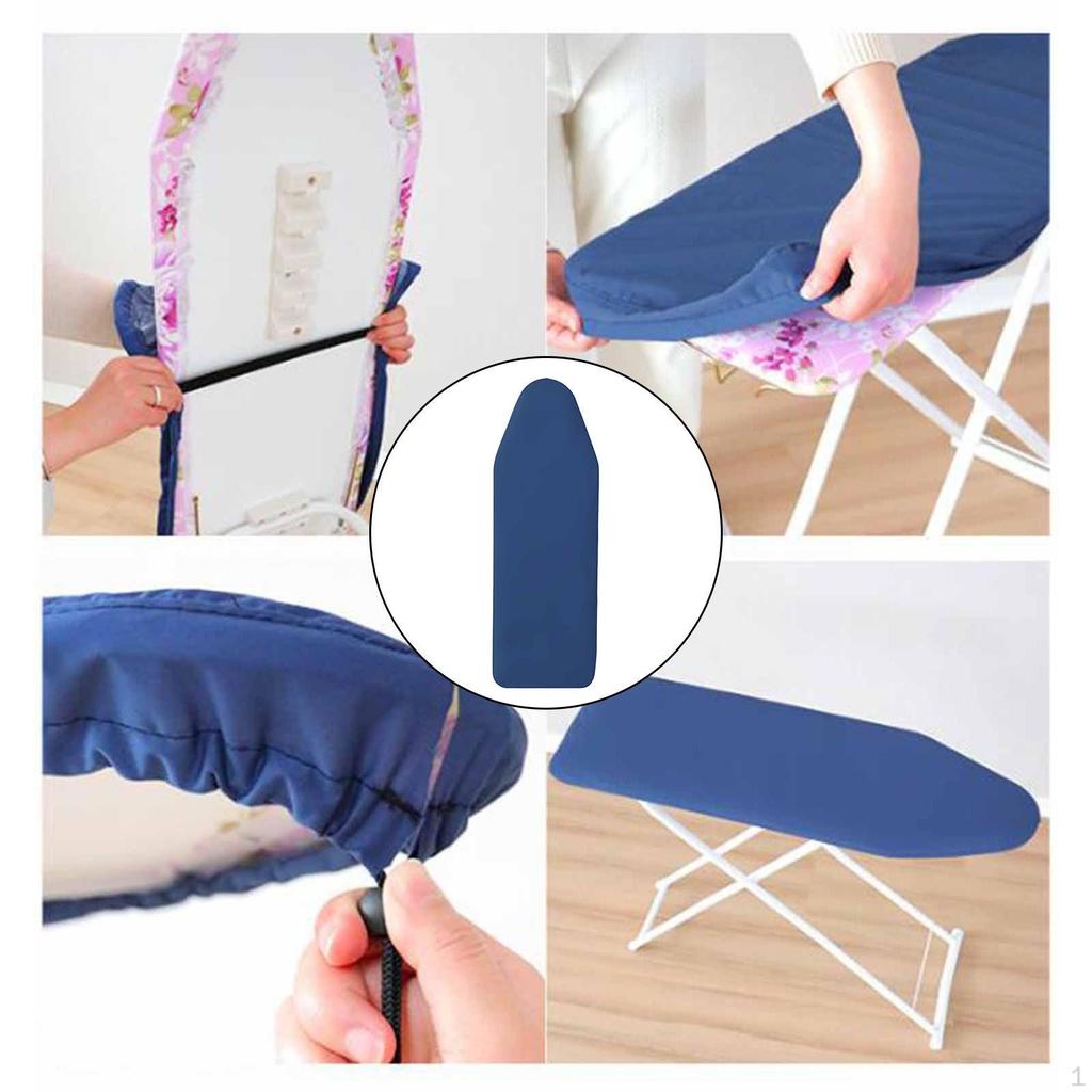 Ironing Board Cover Elastic Edge High Temperature Resistant Heat Insulation Protection Sleeve for