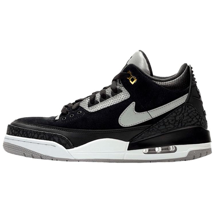 New JORDAN 3 Retro Tinker Black Cement Gold CK4348-007