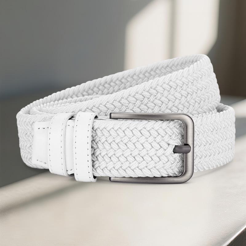 Unisex Elastic Pin Buckle Waist Belt - Versatile Fashion for Men & Women