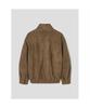 8seconds High-Neck Suede Blouson Yellowish Brown