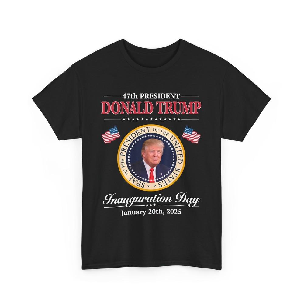 Donald Trump 47th President Inauguration 2025 Supporters T-Shirt