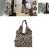 Fashionable Large Capacity Fall Casual Minimalist Tote Bag For Women In Khaki Brown And White
