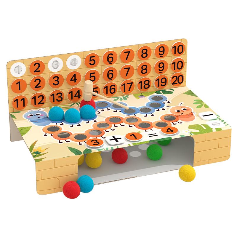 

Математический набор «Гусеница-вертушка»: Развивающие игрушки для детей 3-6 лет, развивающие сложение, вычитание и чувство числа.