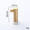 Brass Hook Brushed Robe Decoration Hook Wall Hanging Bathroom Kitchen Accessories Brass Clothes Rack Door Hooks Wholesale