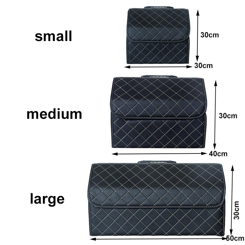 Car Organizer Waterproof Portable Folding Car Storage Bag Stowing Tidying for Vehicle Sedan SUV Accessories