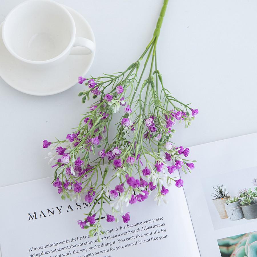 Artificial Flower Plants Gypsophila Festival Wedding Bridal Bouquet Home Room Table Outdoor Fake Vase Garden Diy Gift Prop Decor
