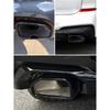 For BMW X3 X4 G01 G02 M40i 2022 2023 Car Stainless Tail Throat Exhaust Pipe Muffler Tip Cover 2Pcs Body Kits Tuning Accessories