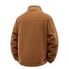 Men's Thickened Fleece Jacket with Stand Collar - Casual Autumn/Winter Outdoor Hoodie