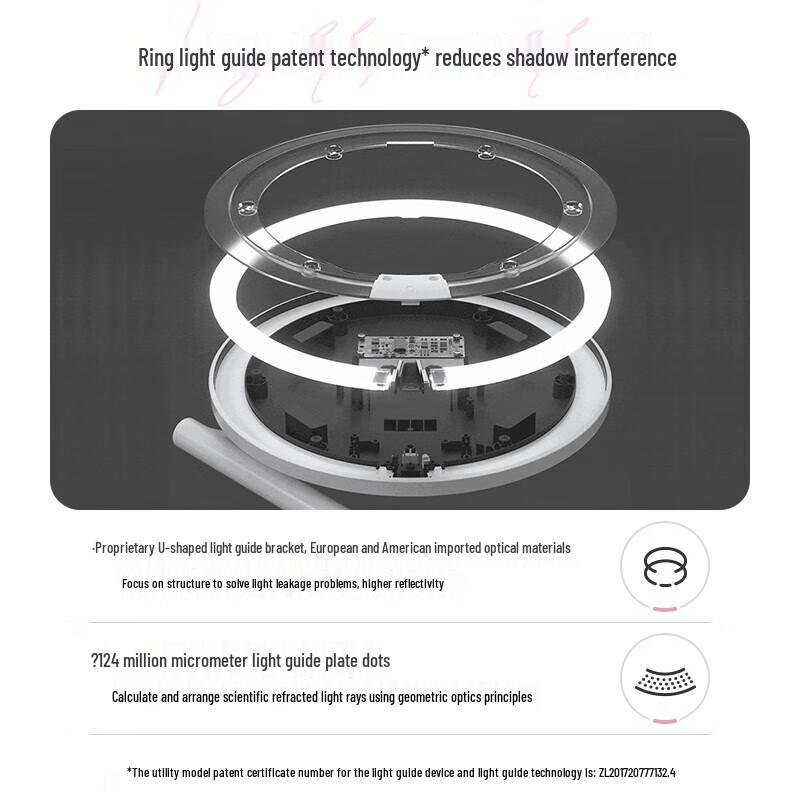 AMIRO Mini2S LED Schreibtisch-Kosmetikspiegel