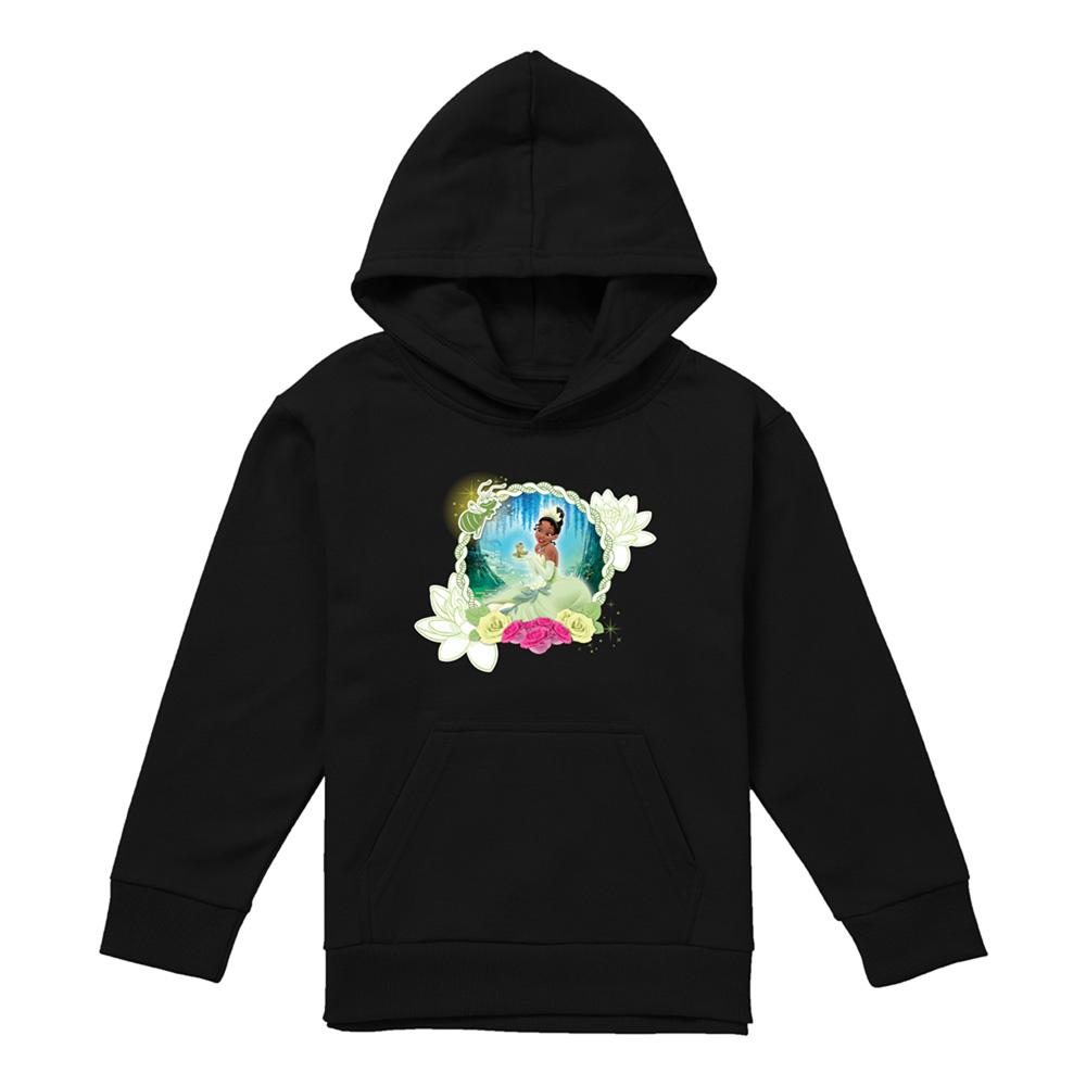 The Princess and the Frog Childrens/Kids Bayou Beauty Tiana Floral Heather Hoodie