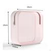 Portable Silicone Cosmetic Case for Travel Toiletries Organization